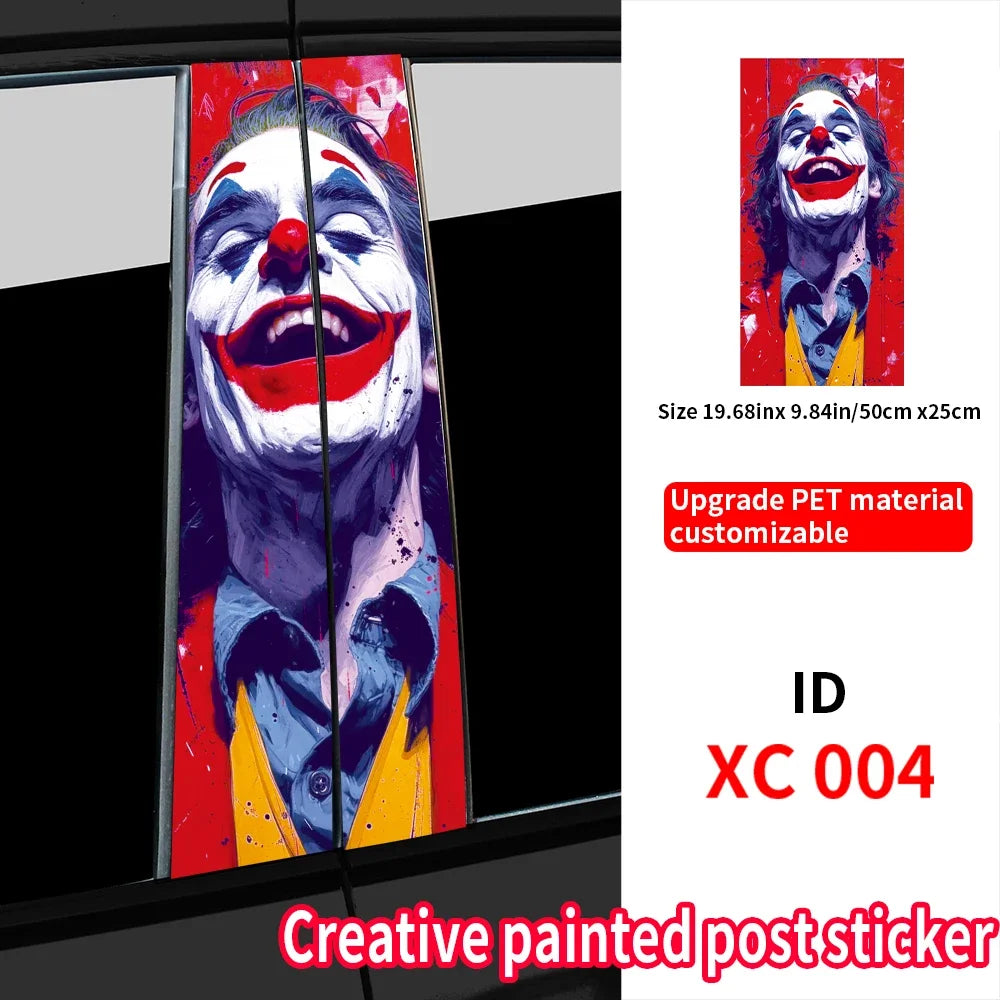 otro ChatGPT Plus ChatGPT Joker Vinyl Car Stickers – Durable, Waterproof, and Stylish!! - MegaloDrop