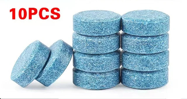 Effervescent Windscreen Cleaner Tablets - MegaloDrop