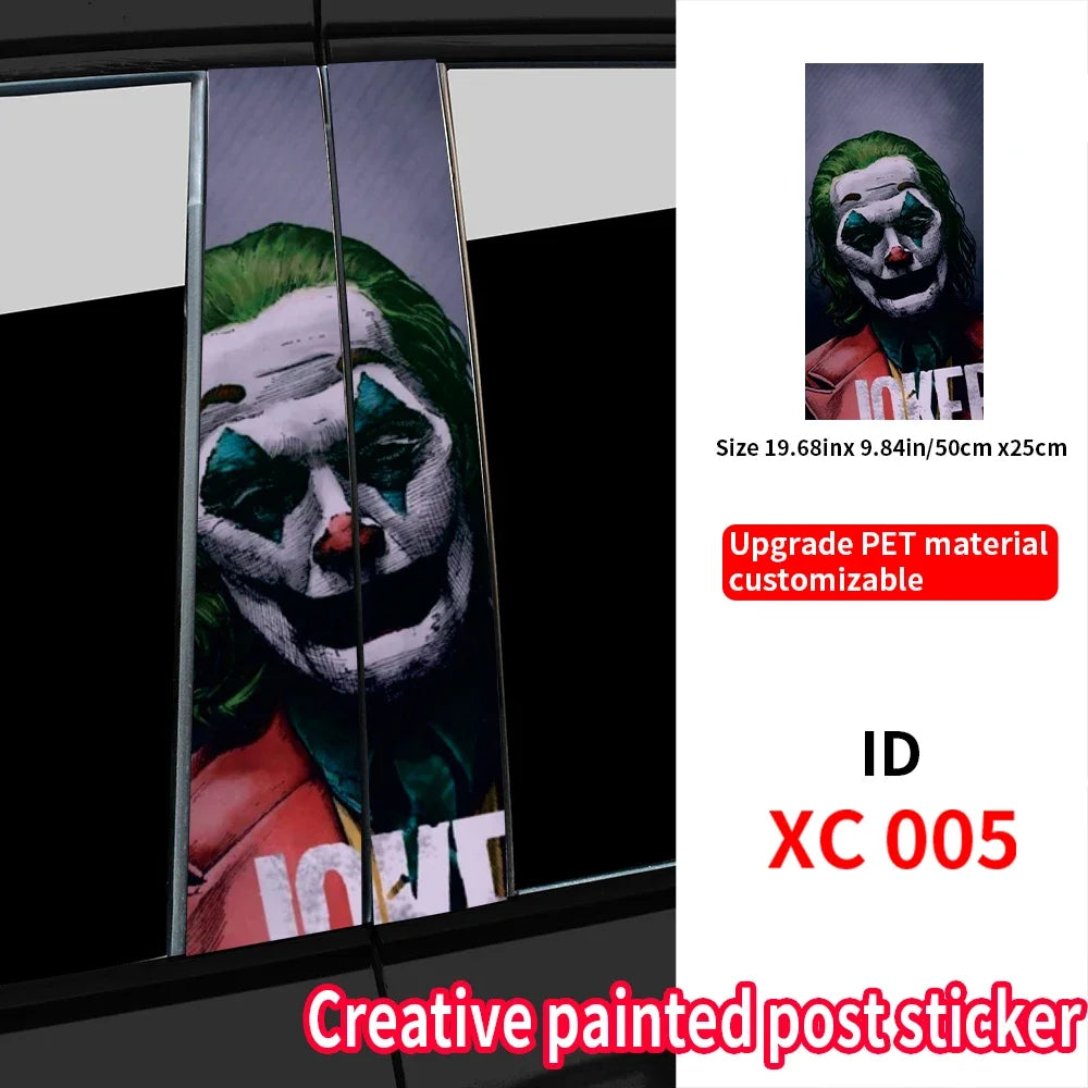 otro ChatGPT Plus ChatGPT Joker Vinyl Car Stickers – Durable, Waterproof, and Stylish!! - MegaloDrop