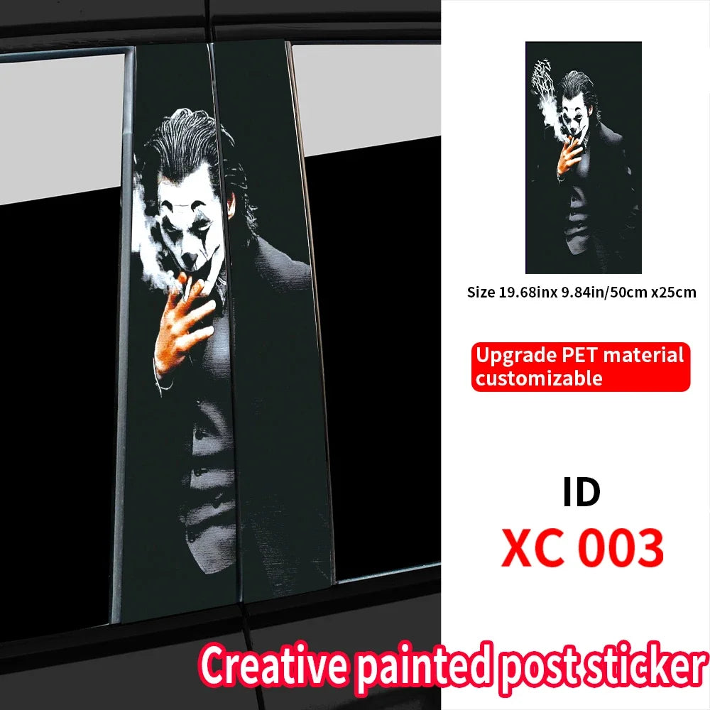 otro ChatGPT Plus ChatGPT Joker Vinyl Car Stickers – Durable, Waterproof, and Stylish!! - MegaloDrop