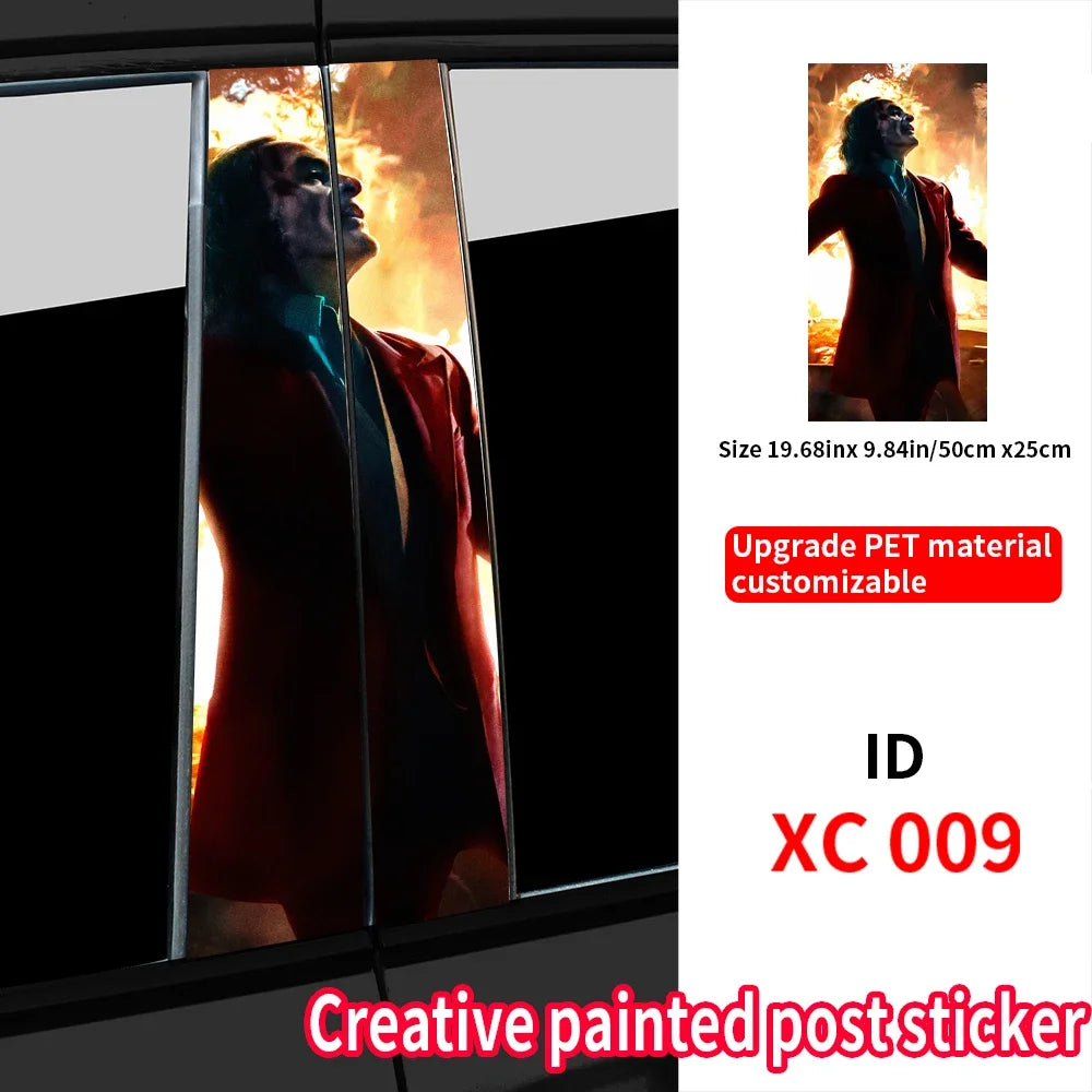 otro ChatGPT Plus ChatGPT Joker Vinyl Car Stickers – Durable, Waterproof, and Stylish!! - MegaloDrop