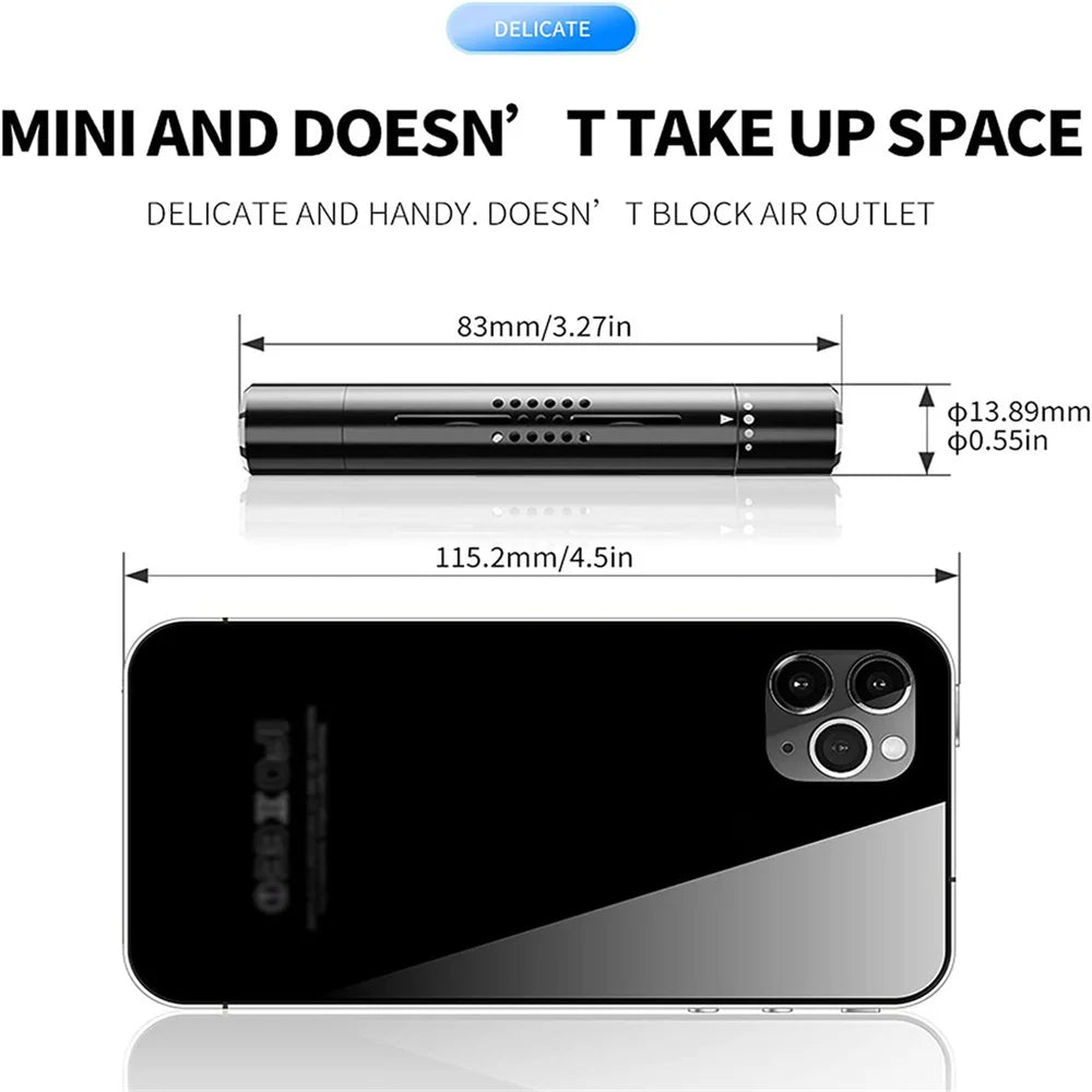 Minimalist Car Vent Perfume – Sleek Design with Fresh Scents for Your Ride. - MegaloDrop