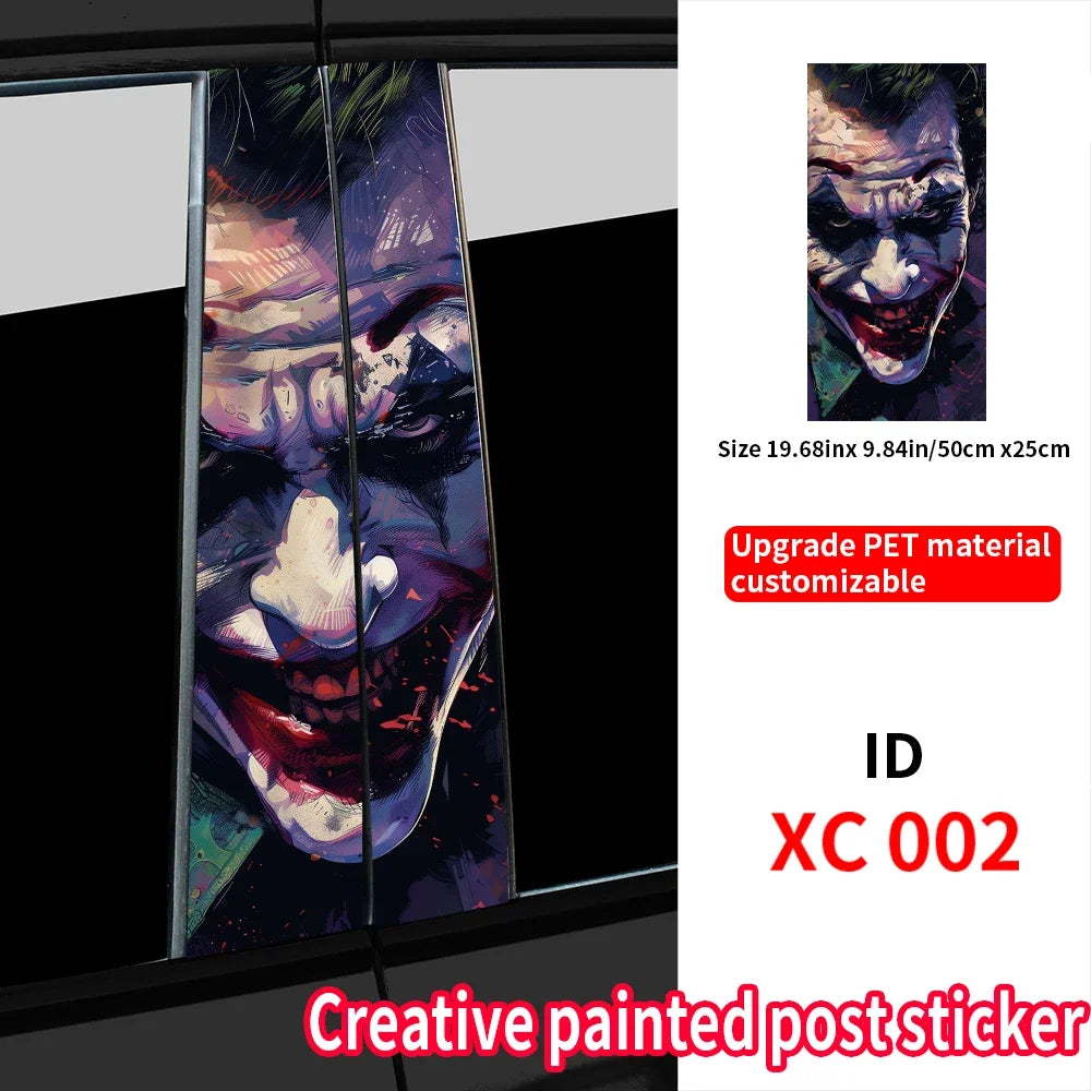 otro ChatGPT Plus ChatGPT Joker Vinyl Car Stickers – Durable, Waterproof, and Stylish!! - MegaloDrop
