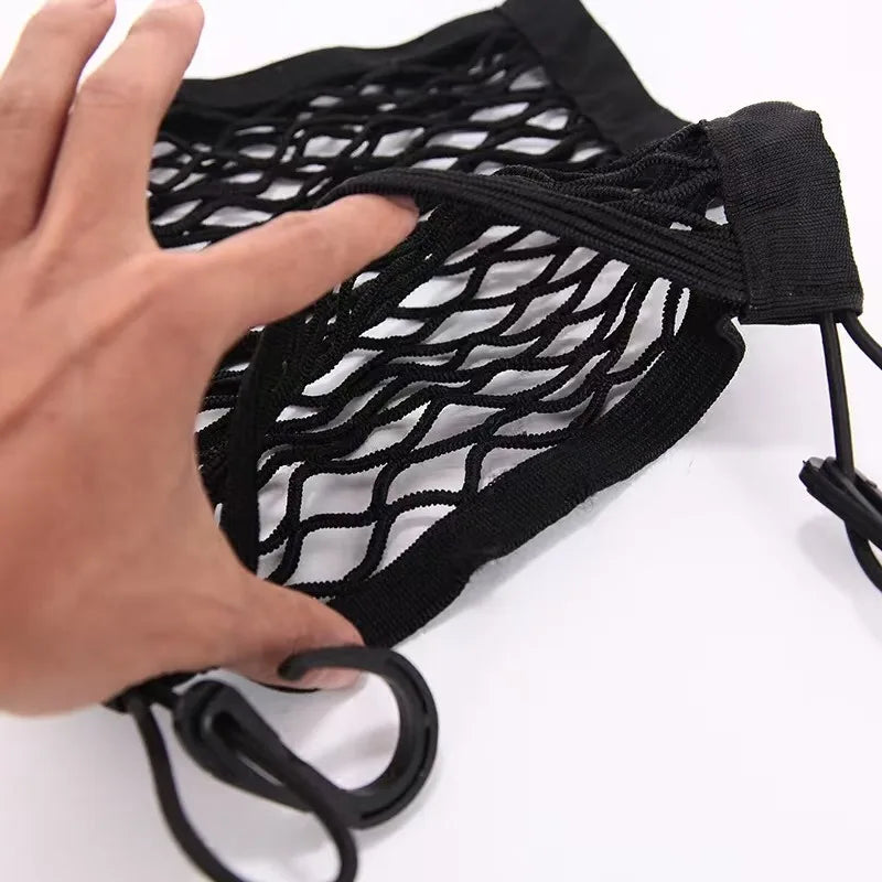 Car Storage Net Bag – Stretchable Divider & Organizer for Pets and Essentials - MegaloDrop