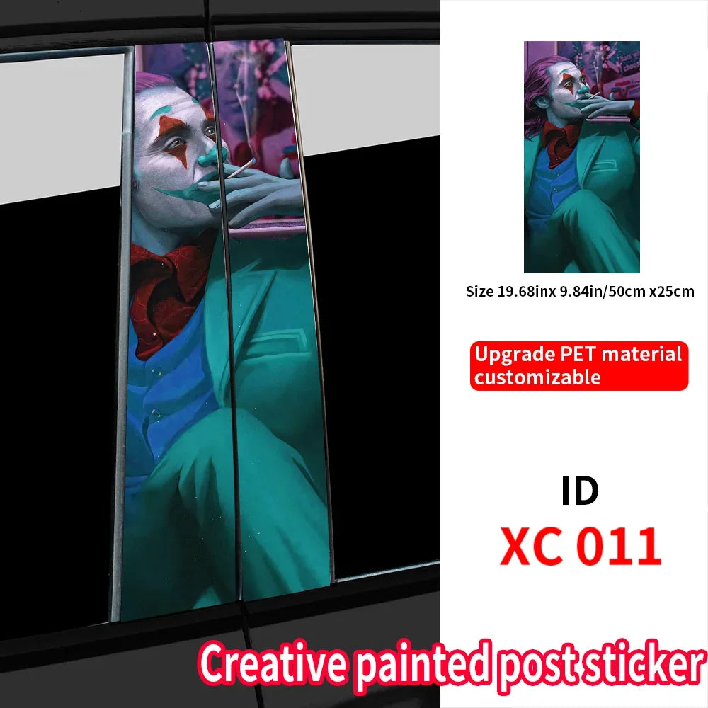 otro ChatGPT Plus ChatGPT Joker Vinyl Car Stickers – Durable, Waterproof, and Stylish!! - MegaloDrop