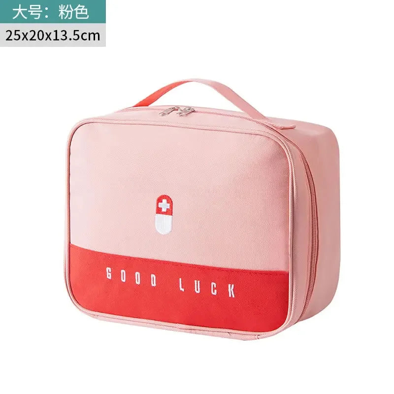 Home First Aid Kit Large Capacity Empty Medicine Storage Bag Portable Travel Medicine Box Survival Bag Emergency Bag For Car - MegaloDrop