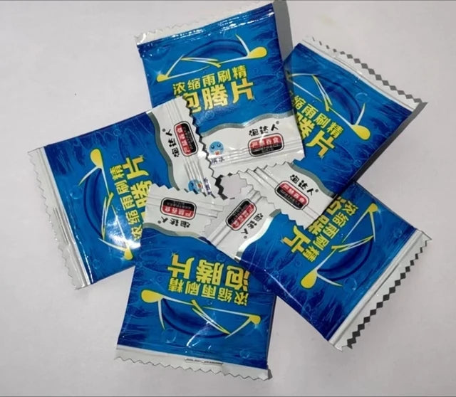 Effervescent Windscreen Cleaner Tablets - MegaloDrop