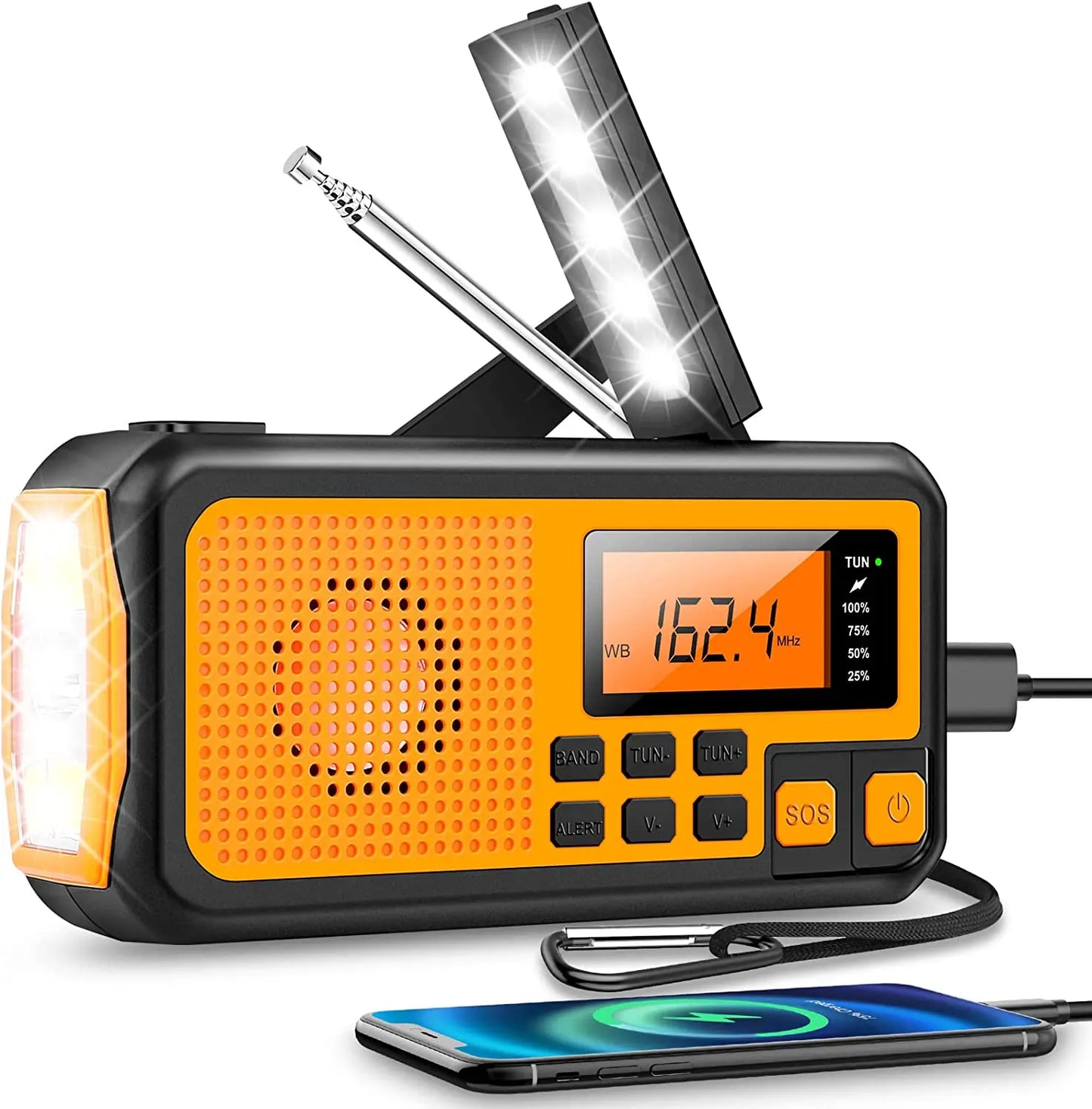 Emergency Radio AM/FM Portable Radio - MegaloDrop