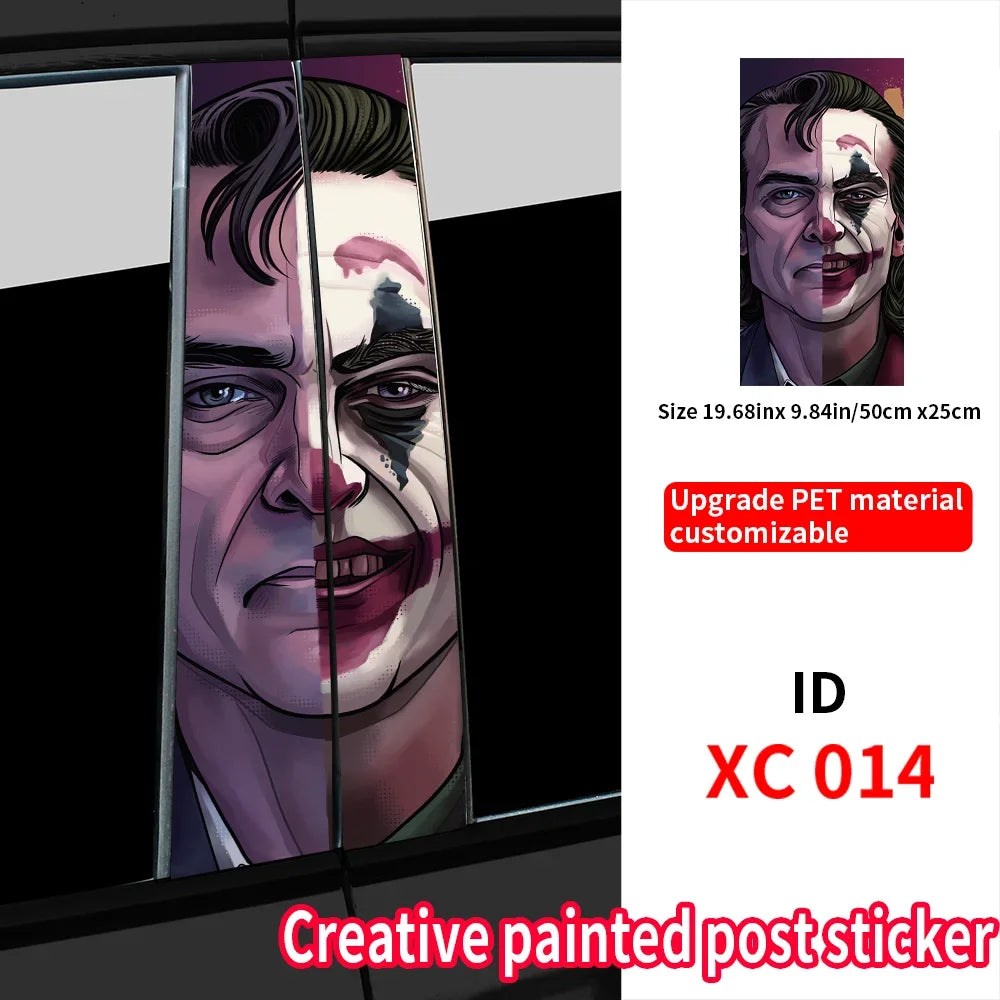 otro ChatGPT Plus ChatGPT Joker Vinyl Car Stickers – Durable, Waterproof, and Stylish!! - MegaloDrop