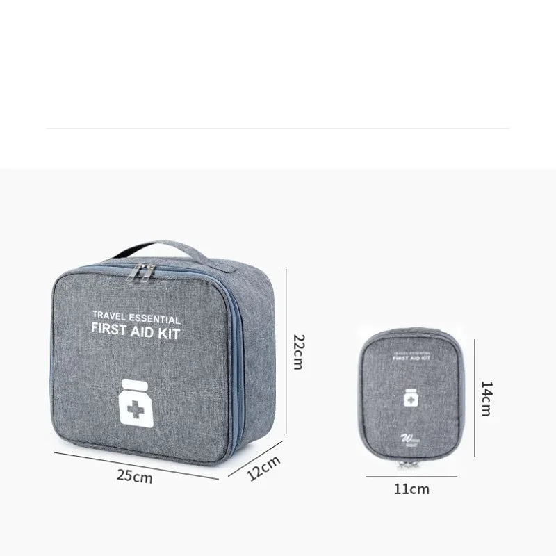 Home First Aid Kit Large Capacity Empty Medicine Storage Bag Portable Travel Medicine Box Survival Bag Emergency Bag For Car - MegaloDrop