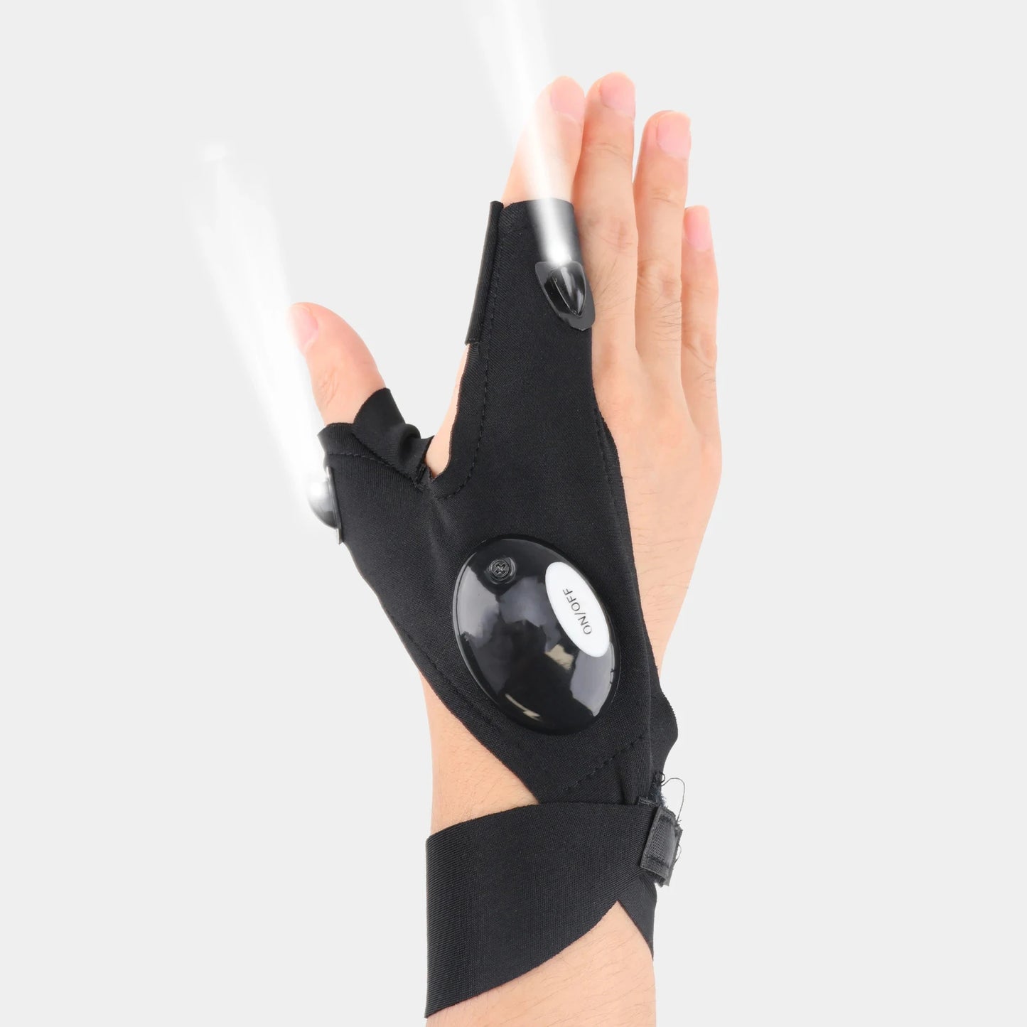 Fingerless LED Glove: Waterproof Light for Mechanics and Various Activities - MegaloDrop