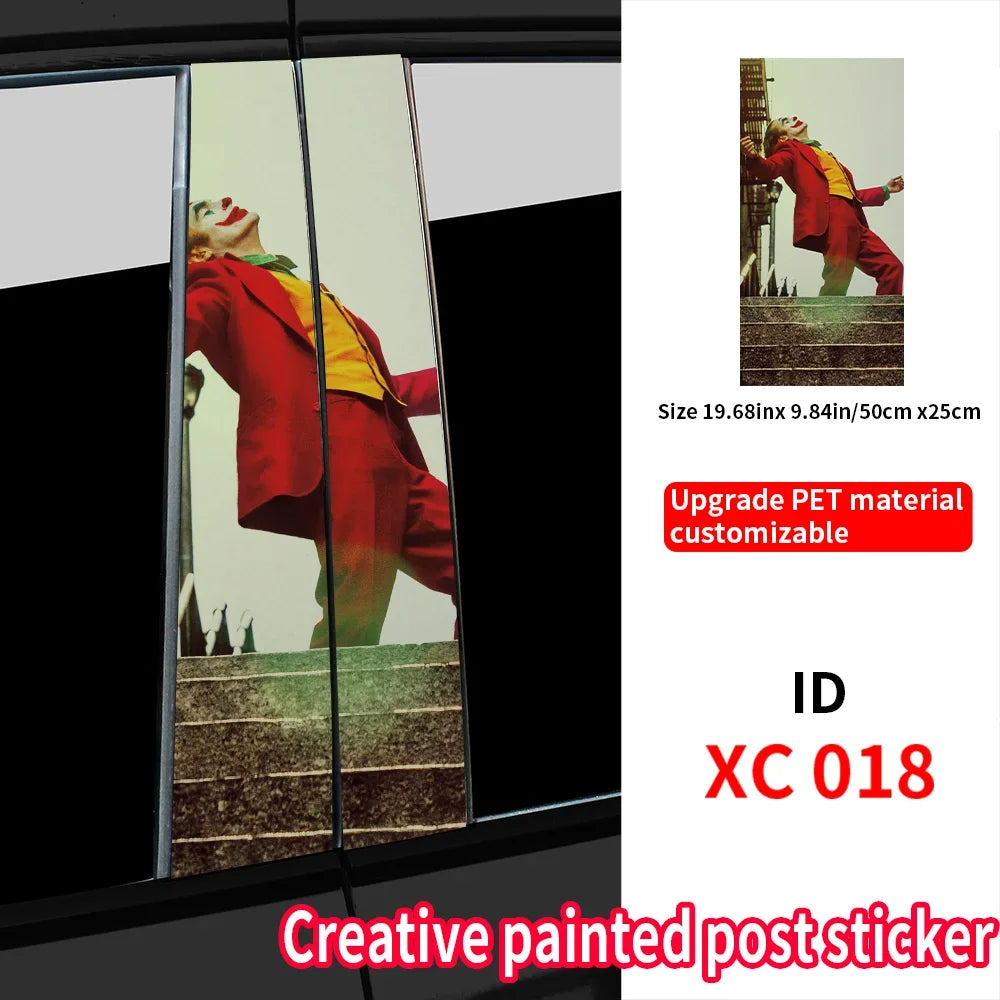 otro ChatGPT Plus ChatGPT Joker Vinyl Car Stickers – Durable, Waterproof, and Stylish!! - MegaloDrop
