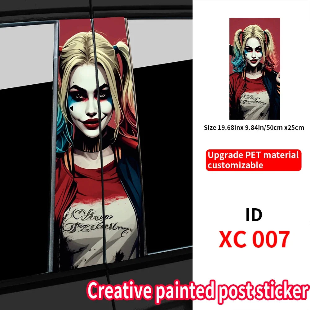 otro ChatGPT Plus ChatGPT Joker Vinyl Car Stickers – Durable, Waterproof, and Stylish!! - MegaloDrop