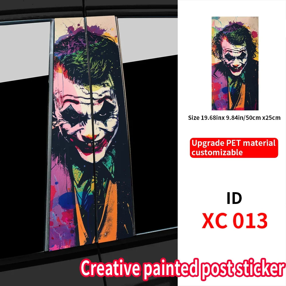 otro ChatGPT Plus ChatGPT Joker Vinyl Car Stickers – Durable, Waterproof, and Stylish!! - MegaloDrop