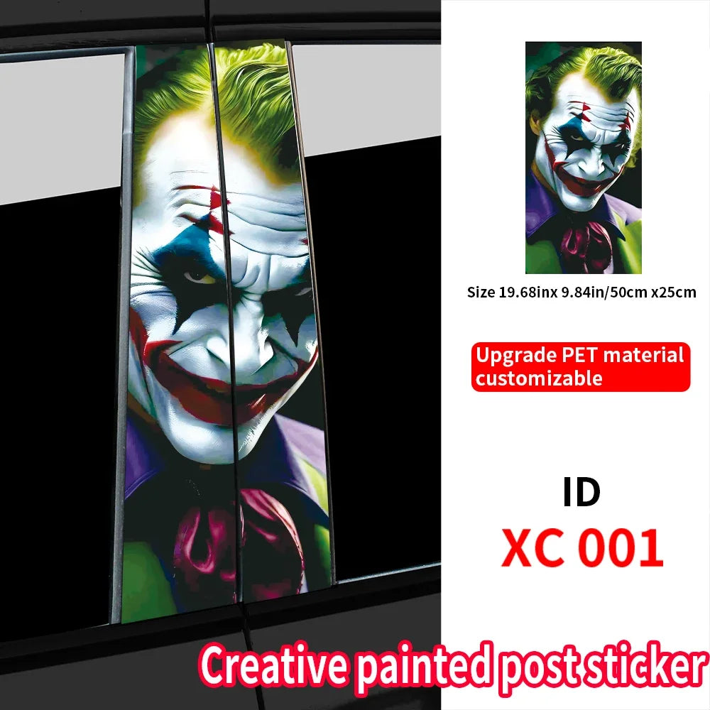 otro ChatGPT Plus ChatGPT Joker Vinyl Car Stickers – Durable, Waterproof, and Stylish!! - MegaloDrop