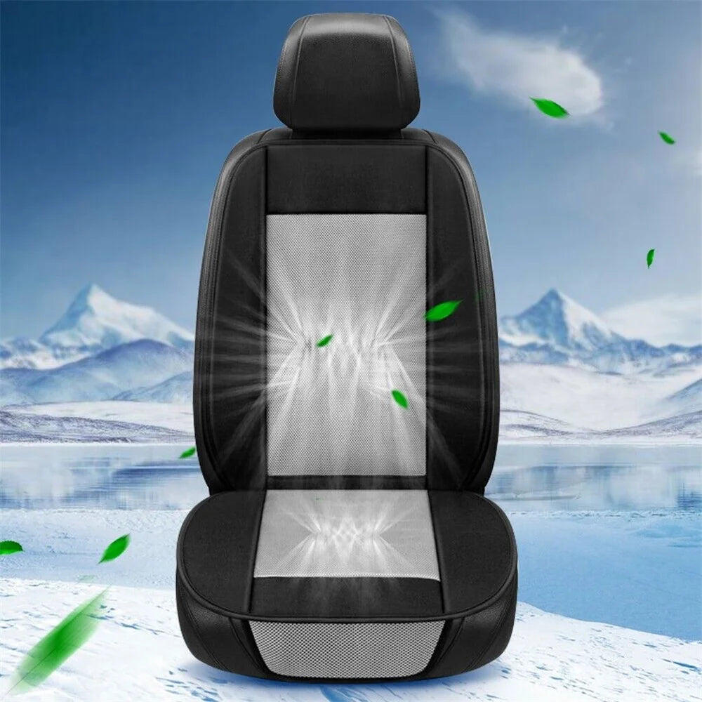 Car Seat Cooling Cushion – Ventilated Comfort with Lighter Control. - MegaloDrop