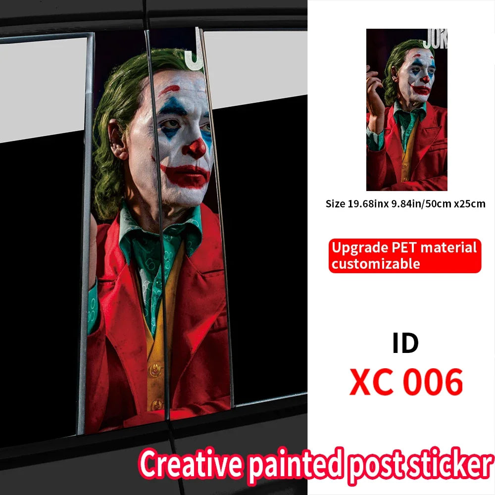 otro ChatGPT Plus ChatGPT Joker Vinyl Car Stickers – Durable, Waterproof, and Stylish!! - MegaloDrop