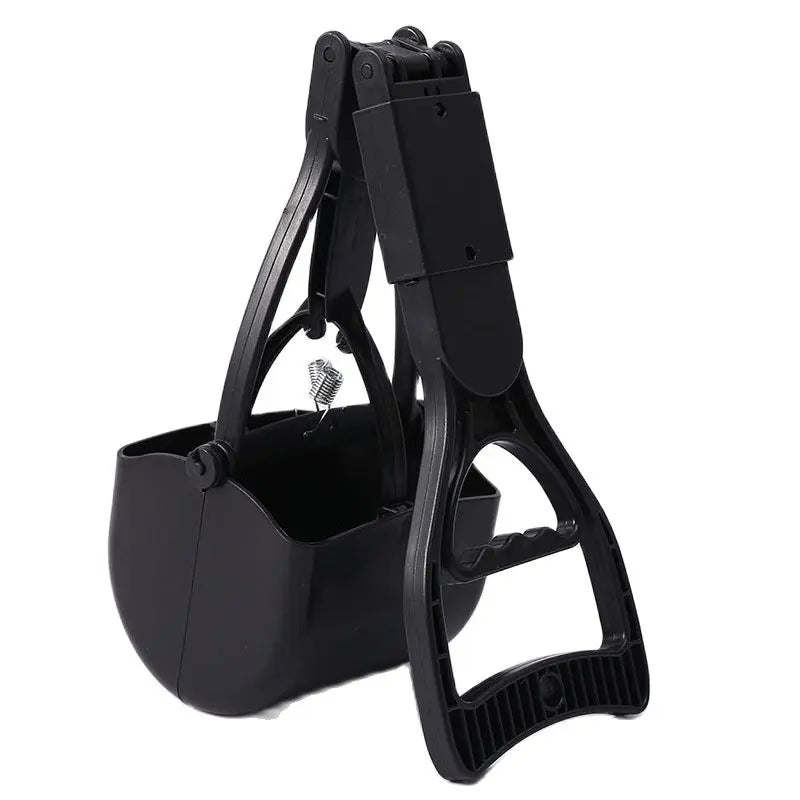 Heavy-Duty Pooper Scooper – Long Handle Jaw Clamp for Easy Pet Waste Cleanup. - MegaloDrop