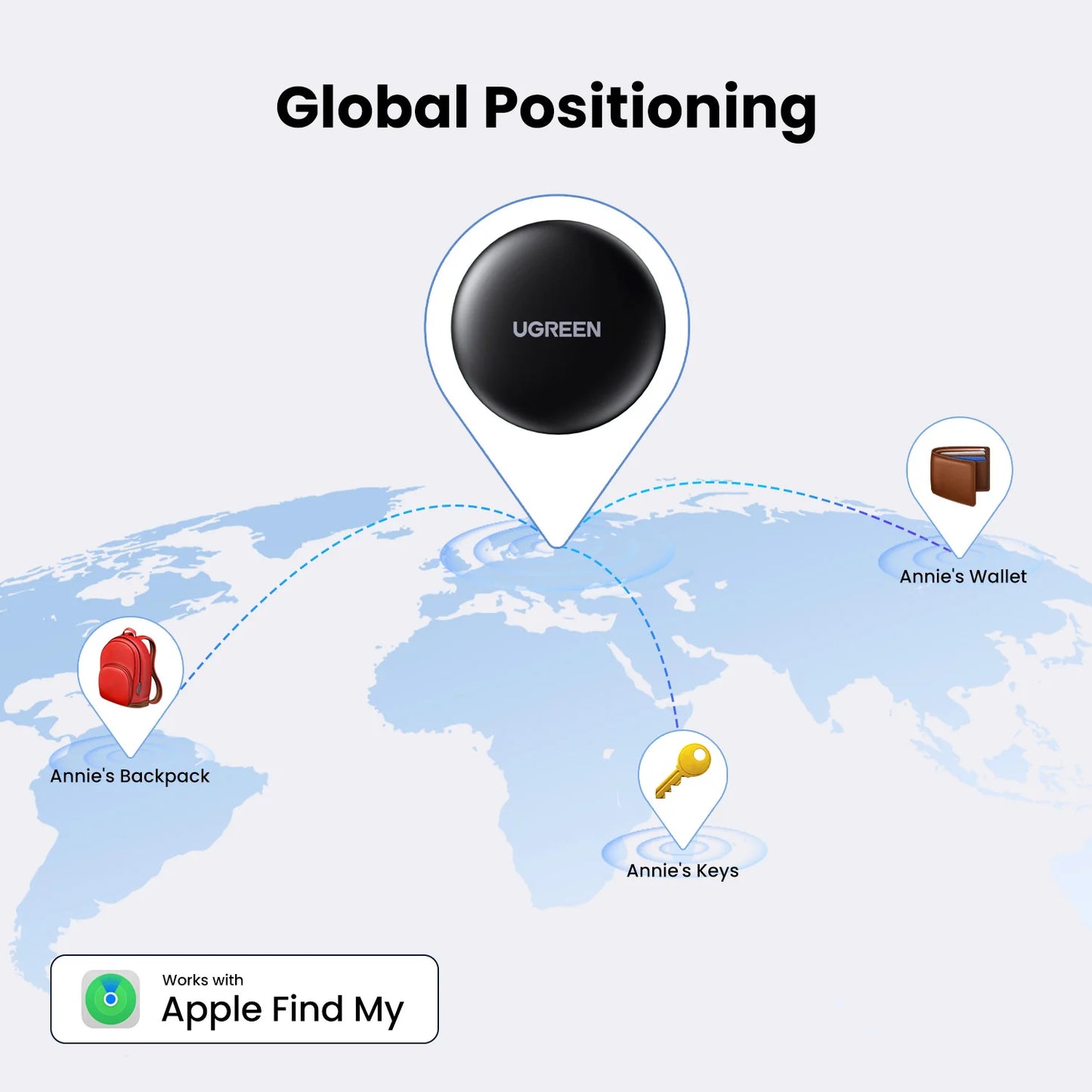 UGREEN Smart Tracker – Find Your Items Anywhere, Anytime - MegaloDrop