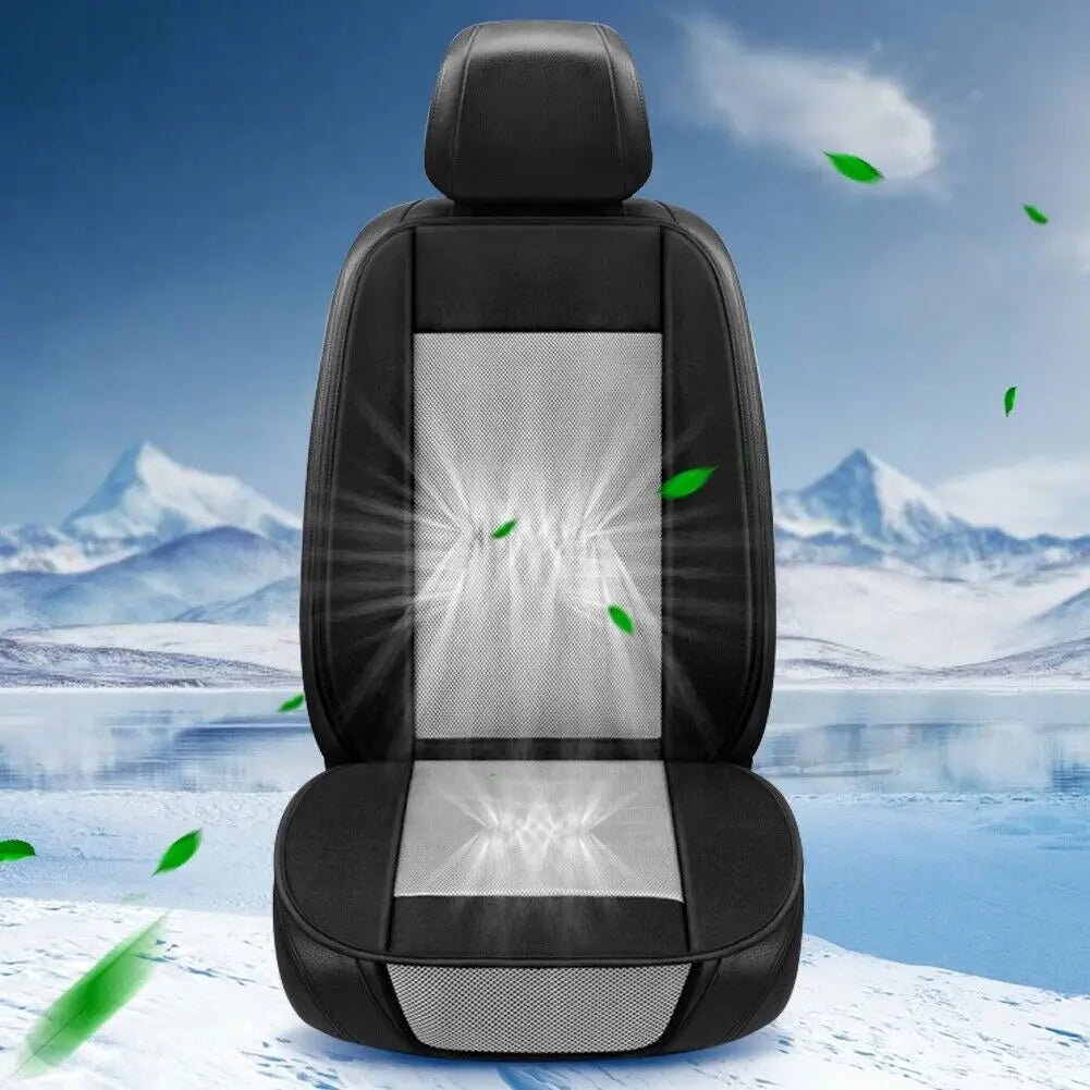 Car Seat Cooling Cushion – Ventilated Comfort with Lighter Control. - MegaloDrop