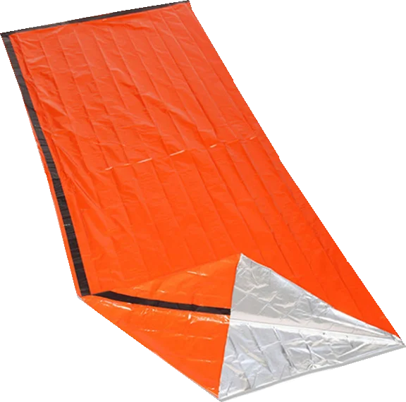 Portable Waterproof Emergency Survival Sleeping Bag Outdoor Edc Camping Gear Thermal Sack First Aid Rescue Kit Mylar Blanket - MegaloDrop