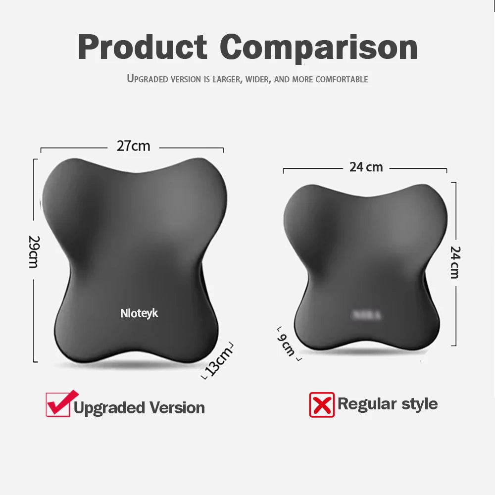 Memory Foam Lumbar & Neck Support Pillow - MegaloDrop