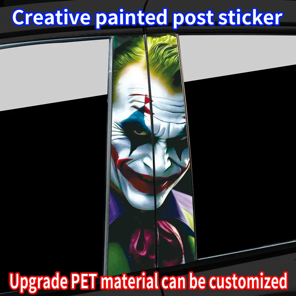 otro ChatGPT Plus ChatGPT Joker Vinyl Car Stickers – Durable, Waterproof, and Stylish!! - MegaloDrop