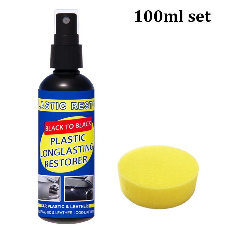 Car Plastic Restorer Back To Black Gloss Car Cleaning - MegaloDrop