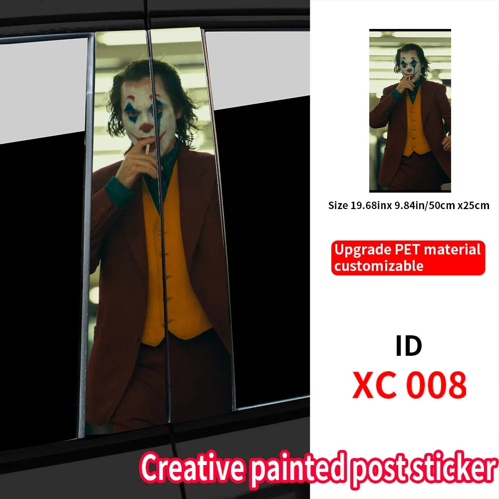 otro ChatGPT Plus ChatGPT Joker Vinyl Car Stickers – Durable, Waterproof, and Stylish!! - MegaloDrop