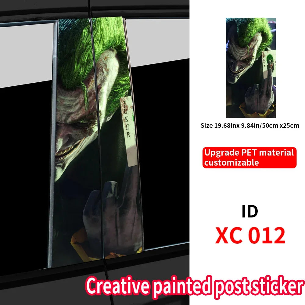 otro ChatGPT Plus ChatGPT Joker Vinyl Car Stickers – Durable, Waterproof, and Stylish!! - MegaloDrop