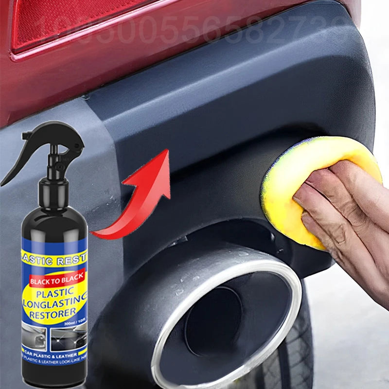 Car Plastic Restorer Back To Black Gloss Car Cleaning - MegaloDrop