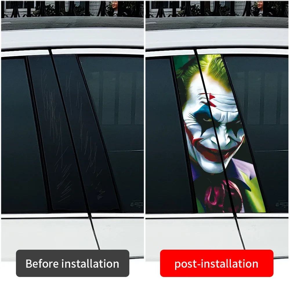 otro ChatGPT Plus ChatGPT Joker Vinyl Car Stickers – Durable, Waterproof, and Stylish!! - MegaloDrop