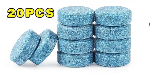 Effervescent Windscreen Cleaner Tablets - MegaloDrop