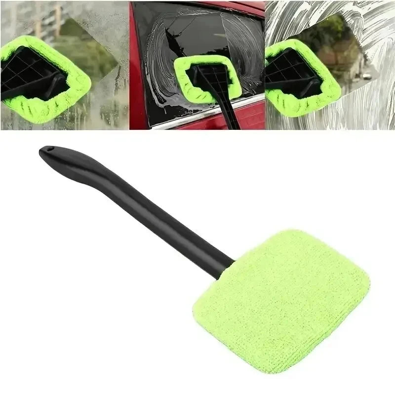 Window Cleaner Brush Kit with Long Handle