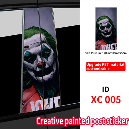 otro ChatGPT Plus ChatGPT Joker Vinyl Car Stickers – Durable, Waterproof, and Stylish!!