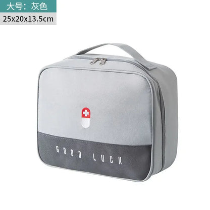 Home First Aid Kit Large Capacity Empty Medicine Storage Bag Portable Travel Medicine Box Survival Bag Emergency Bag For Car