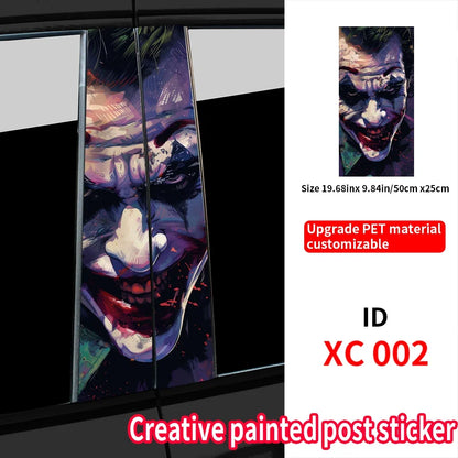 otro ChatGPT Plus ChatGPT Joker Vinyl Car Stickers – Durable, Waterproof, and Stylish!!