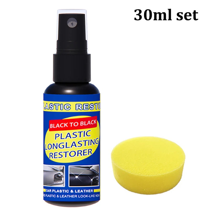 Car Plastic Restorer Back To Black Gloss Car Cleaning