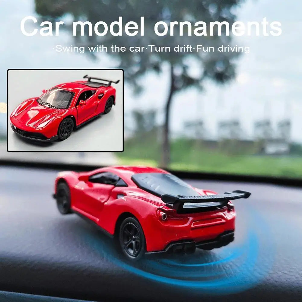 Sports Car Drift Rotating Ornaments.