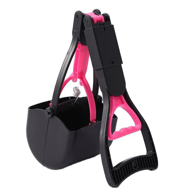 Heavy-Duty Pooper Scooper – Long Handle Jaw Clamp for Easy Pet Waste Cleanup. - MegaloDrop