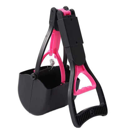 Heavy-Duty Pooper Scooper – Long Handle Jaw Clamp for Easy Pet Waste Cleanup. - MegaloDrop
