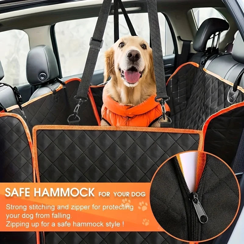 Waterproof Dog Hammock – Protects Seats with Scratch-Resistant Comfort. - MegaloDrop