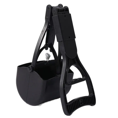 Heavy-Duty Pooper Scooper – Long Handle Jaw Clamp for Easy Pet Waste Cleanup. - MegaloDrop