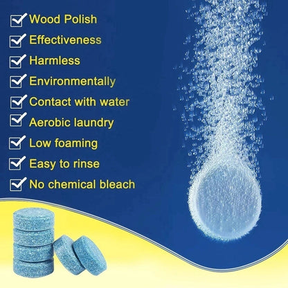 Effervescent Windscreen Cleaner Tablets