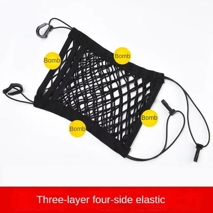 Car Storage Net Bag – Stretchable Divider & Organizer for Pets and Essentials - MegaloDrop