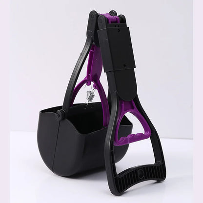 Heavy-Duty Pooper Scooper – Long Handle Jaw Clamp for Easy Pet Waste Cleanup. - MegaloDrop