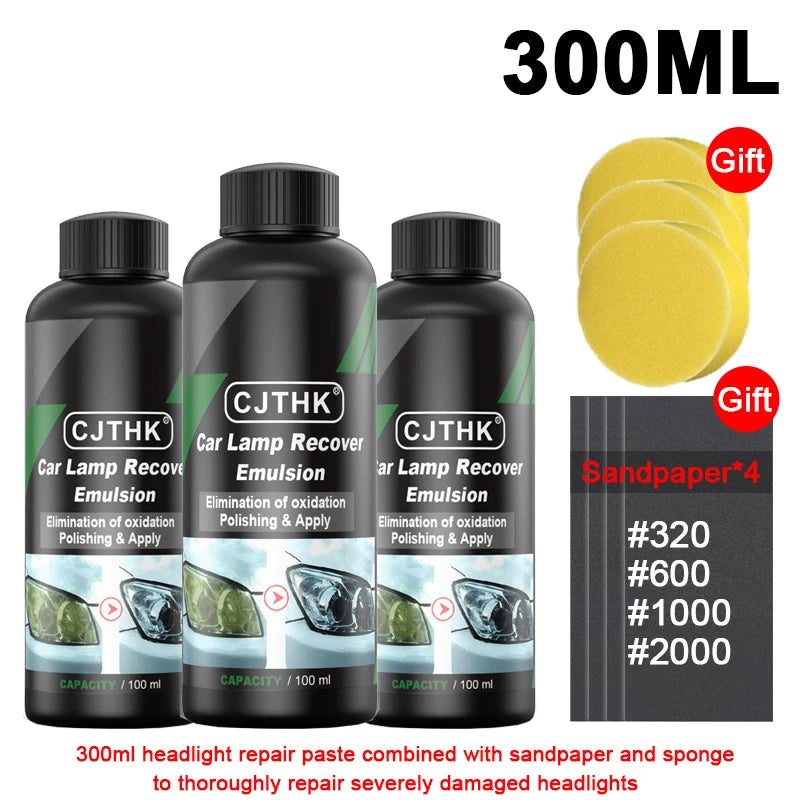 Headlight Restoration & Scratch Remover Kit