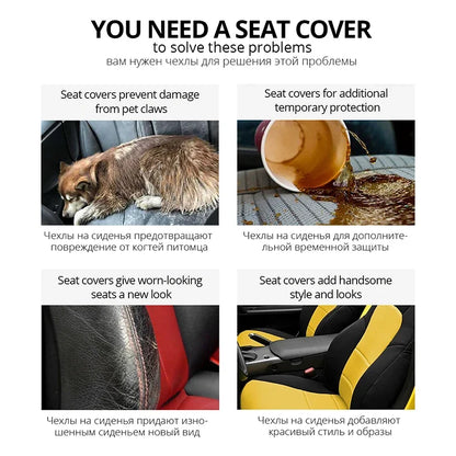 Fashioned car seat covers