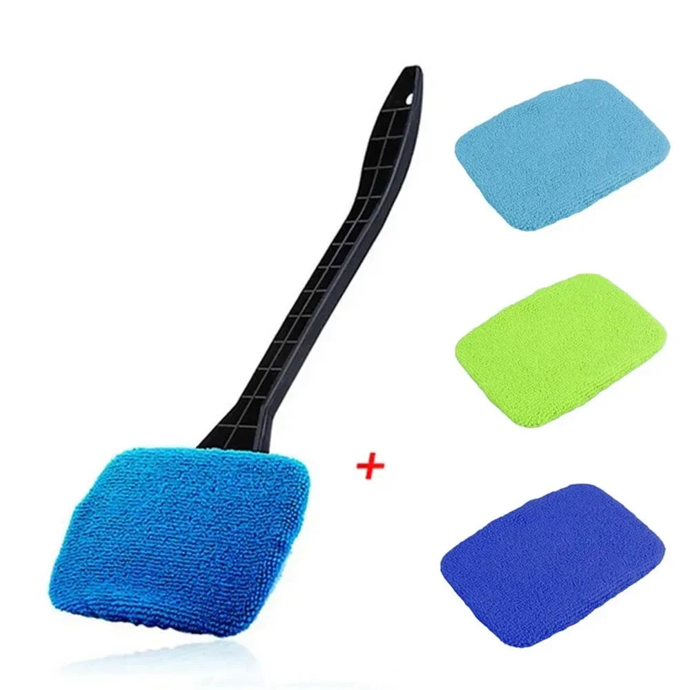 Window Cleaner Brush Kit with Long Handle